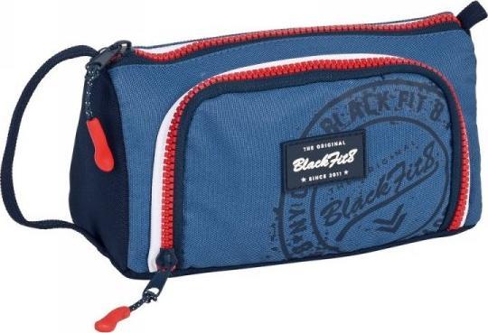Piórnik Blackfit8 Torba szkolna BlackFit8 Stamp Niebieski (20 x 11 x 8.5 cm) (32 Części) 1