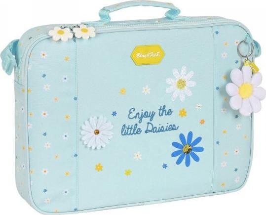 Blackfit8 Torba szkolna BlackFit8 Daisies Jasnoniebieski (38 x 28 x 6 cm) 1