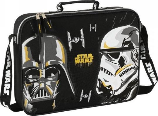 Star Wars Torba szkolna Star Wars Fighter Czarny (38 x 28 x 6 cm) 1
