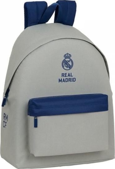 Real Madrid Plecak szkolny Real Madrid C.F. Stone Szary Granatowy (33 x 42 x 15 cm) 1