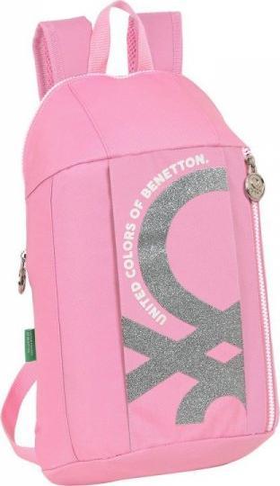 Benetton Plecak Casual Benetton Flamingo pink Różowy (22 x 39 x 10 cm) 1