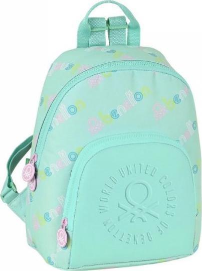 Benetton Plecak Casual Benetton World Mięta (25 x 30 x 13 cm) 1