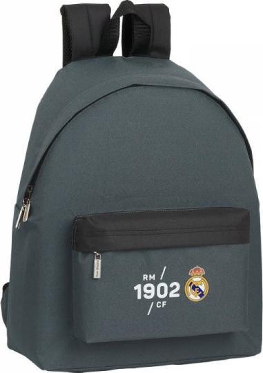Real Madrid Plecak szkolny Real Madrid C.F. Carbon Czarny Ciemny szary (33 x 42 x 15 cm) 1