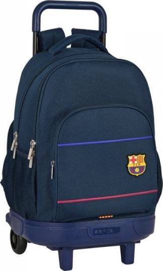 F.C. Barcelona Torba szkolna z kółkami F.C. Barcelona Niebieski (33 x 45 x 22 cm) 1