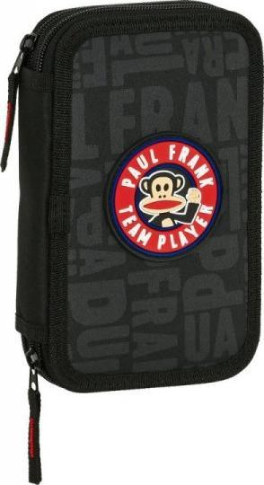 Piórnik Paul Frank Piórnik Podwójny Paul Frank Team Player Czarny (12.5 x 19.5 x 4 cm) (28 pcs) 1