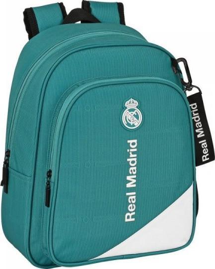 Real Madrid Plecak szkolny Real Madrid C.F. Biały Turkusowy (27 x 33 x 10 cm) 1