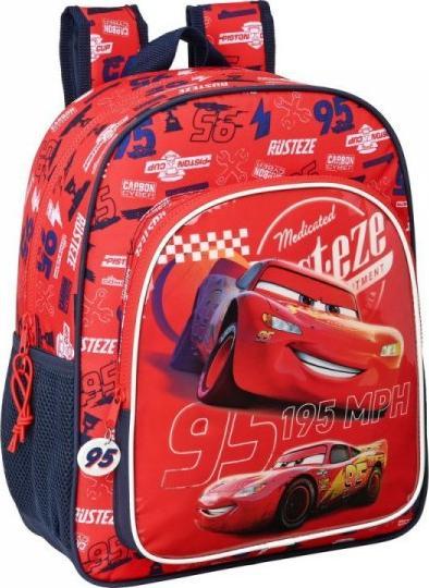 Cars Plecak szkolny Cars Double vision Czerwony Granatowy (32 x 38 x 12 cm) 1
