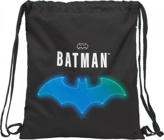 Batman Plecak Worek Dziecięcy Batman Bat-Tech Czarny 1