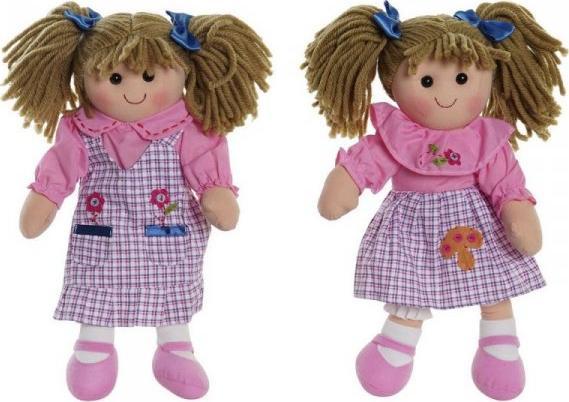 DKD Home Decor Szmaciana Lalka DKD Home Decor (24 x 10 x 35 cm) (2 pcs) 1