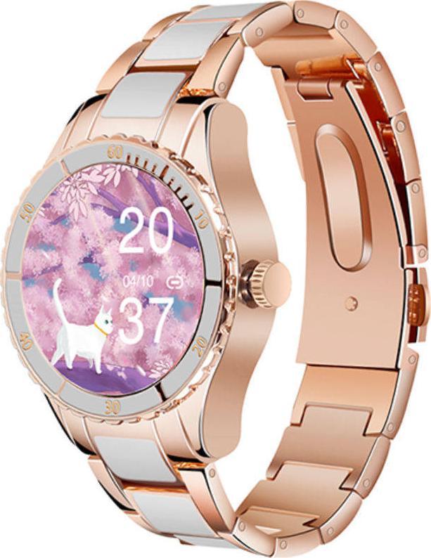 Smartwatch Rubicon RNCE82 Różowe złoto  (RNCE82) 1