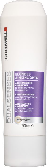 Goldwell Dualsenses Blondes Highlights Conditioner - odżywka przeciw żółknięciu włosów blond 200ml 1