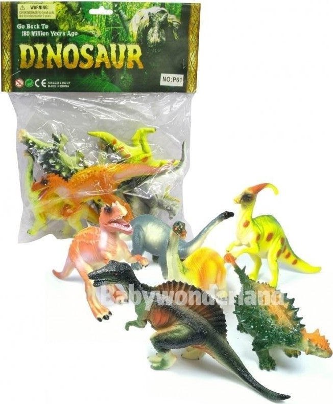 Figurka Trifox Dinozaury 6szt 1