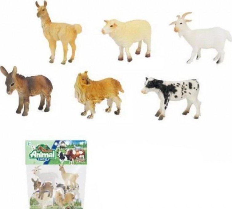 Figurka Trifox Figurki zwierzęta domowe 6szt 1