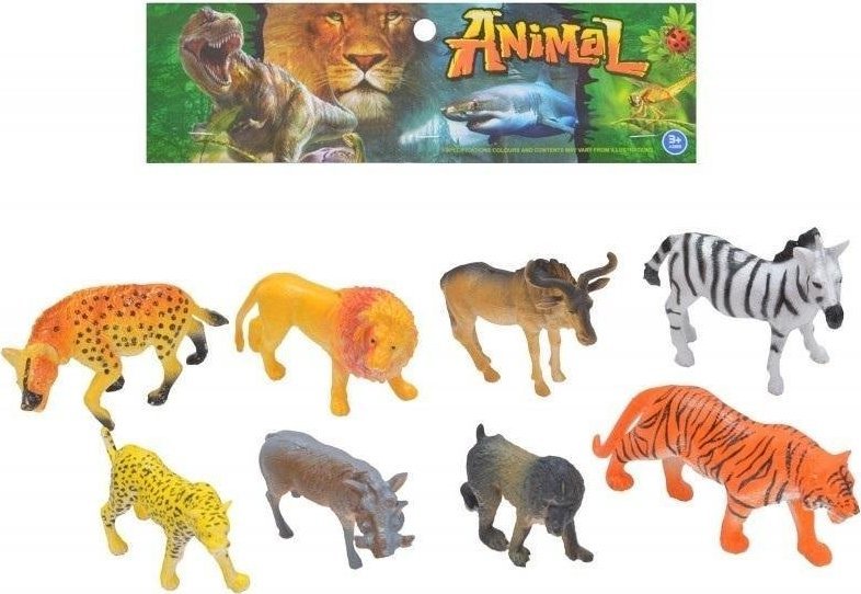 Figurka Trifox Zwierzęta ZOO 8szt 1