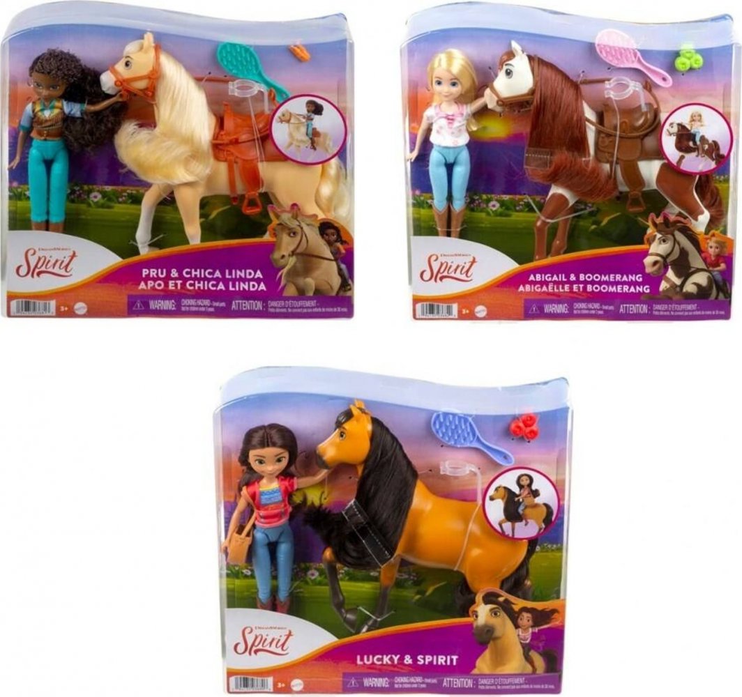 Mattel MUSTANG LALKA KON AST HHL11 WB2 1