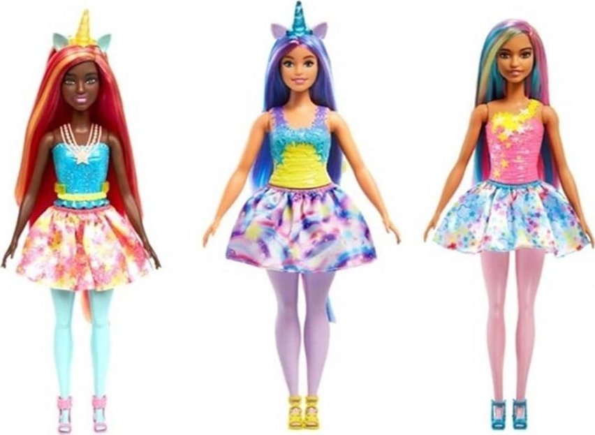Lalka Barbie Mattel BRB LALKA JEDNOROZEC AST HGR18 WB6 1