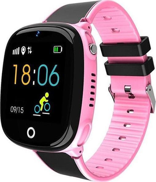 Smartwatch Active Band HW11 Czarno-różowy 1