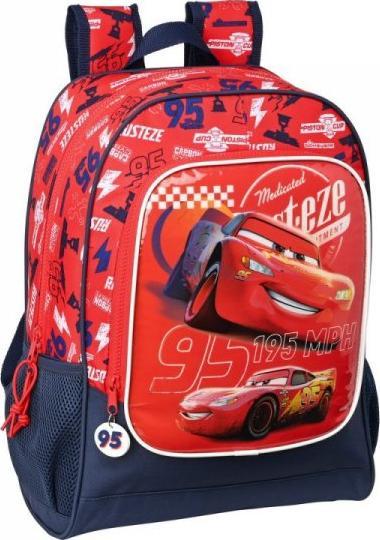 Cars Plecak szkolny Cars Czerwony Granatowy (32 x 42 x 14 cm) 1