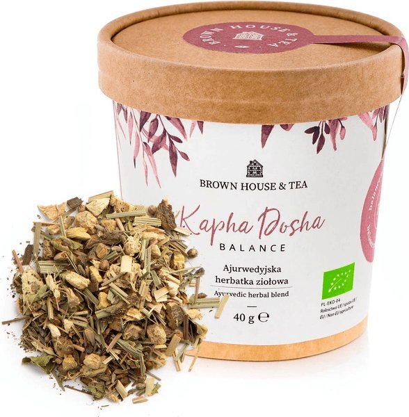 Brown House & Tea Kapha Dosha Balance  - herbatka ziołowa z serii balance Me Ayurveda, 40 g 1