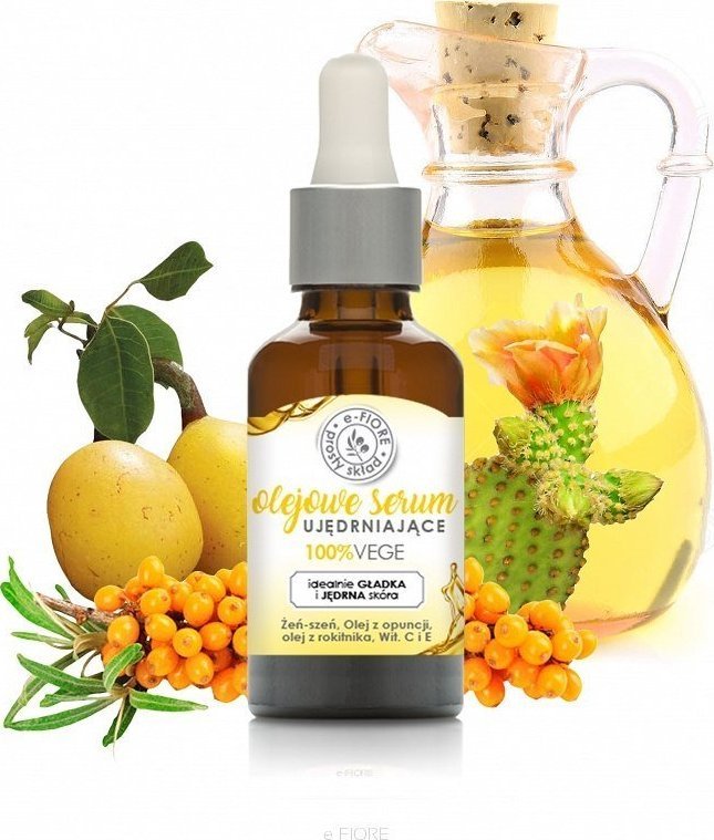 e-FIORE Ujędrniające serum olejowe do twarzy, 30 ml 1