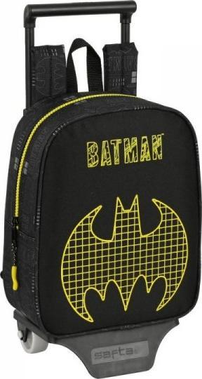 Batman Torba szkolna z kółkami Batman Comix Czarny Żółty (22 x 28 x 10 cm) 1