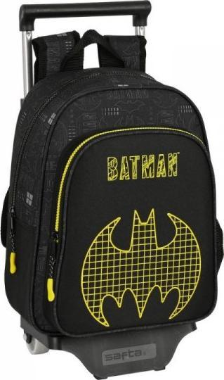 Batman Torba szkolna z kółkami Batman Comix Czarny Żółty (27 x 33 x 10 cm) 1