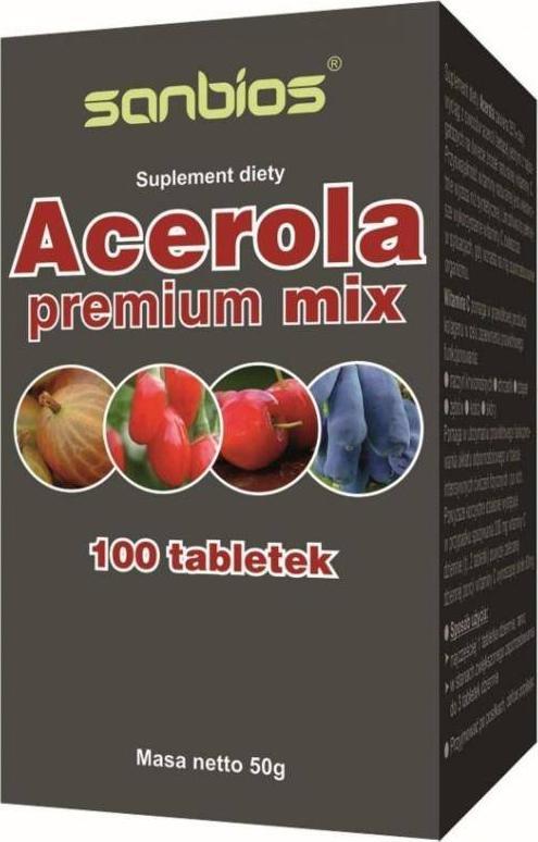 Sanbios Sanbios Acerola Premium Mix 100 tab 1