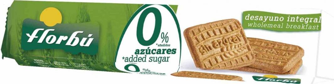 FLORBU Ciastka bez dodatku cukru 160g 1