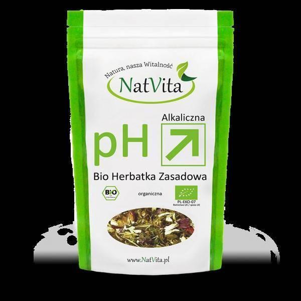 NatVita Natvita Bio Herbatka ph zasadowa 90g 1