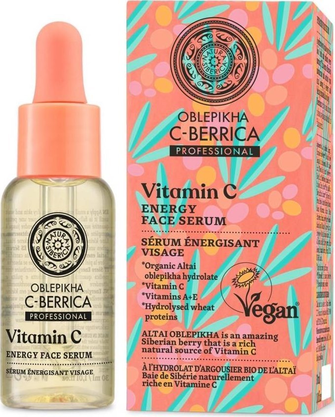 Natura Siberica C-BERRICA Energizujące serum do twarzy 30 ml 1