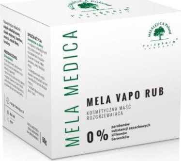 MELALEUCA Mela Medica Mela Vapo Rub - kosmetyczna maść rozgrzewająca 50g MELALEUCA 1