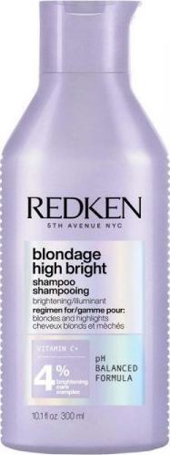 Redken Szampon Redken Blondage High Bright Rozświetlacz Włosy Blond (300 ml) 1