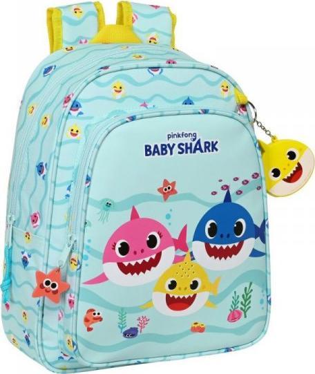 Baby Shark Plecak dziecięcy Baby Shark Beach day Żółty Jasnoniebieski (27 x 33 x 10 cm) 1