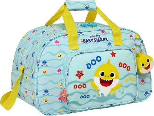 Baby Shark torba sportowa Baby Shark Beach Day Żółty Jasnoniebieski (40 x 24 x 23 cm) 1