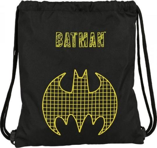 Batman Plecak Worek Dziecięcy Batman Comix Czarny Żółty (35 x 40 x 1 cm) 1