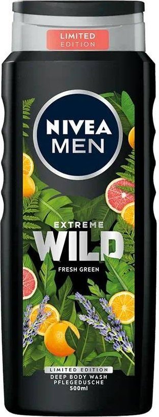 NIVEA_Extreme Wild żel pod prysznic 3w1 Fresh Green 500 ml 1