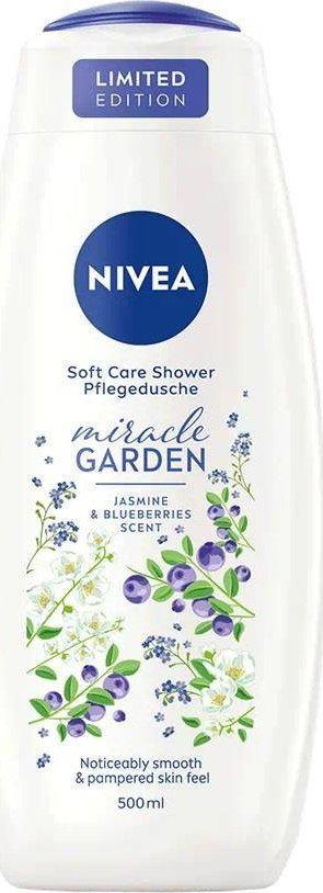 NIVEA_Miracle Garden żel pod prysznic Jasmine &amp; Blueberries 500ml 1