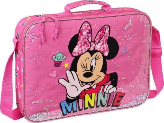 Minnie Mouse Torba szkolna Minnie Mouse Lucky Różowy (38 x 28 x 6 cm) 1