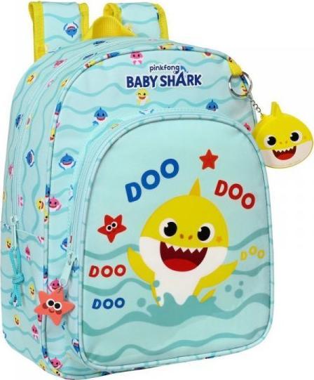 Baby Shark Plecak szkolny Baby Shark Beach day Jasnoniebieski (26 x 34 x 11 cm) 1
