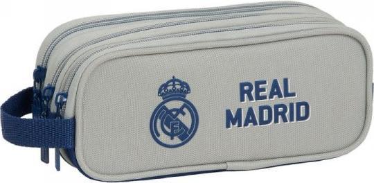 Piórnik Real Madrid Torba szkolna Real Madrid C.F. Stone Szary Granatowy (21 x 8.5 x 7 cm) 1