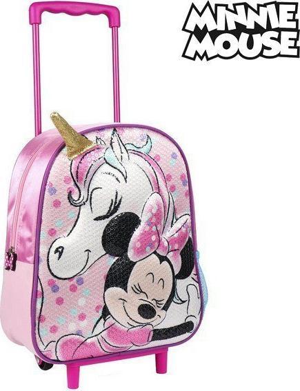 Minnie Mouse Plecak szkolny 3D z kółkami Minnie Mouse 1