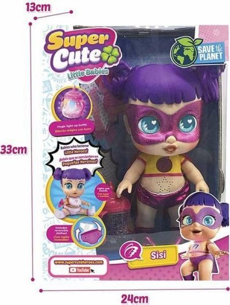 BigBuy Fun Lalka Baby Super Cute Sisi 26 cm Plastikowy 1