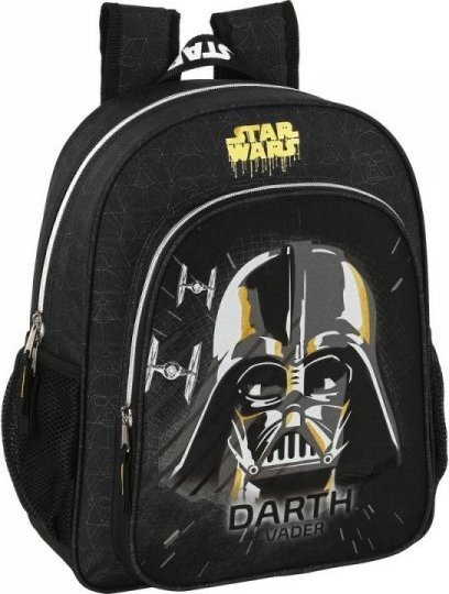 Star Wars Plecak szkolny Star Wars Fighter Czarny (32 x 38 x 12 cm) 1