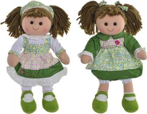 DKD Home Decor Szmaciana Lalka DKD Home Decor Sukienka (24 x 10 x 35 cm) (2 pcs) 1
