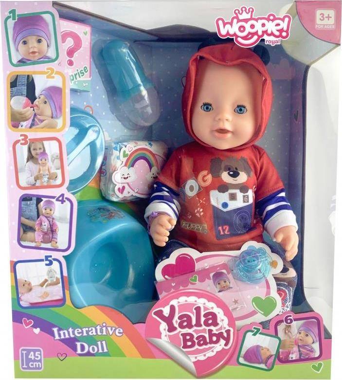 Woopie WOOPIE ROYAL Lalka Interaktywna Miś 45 cm + Akc. 1