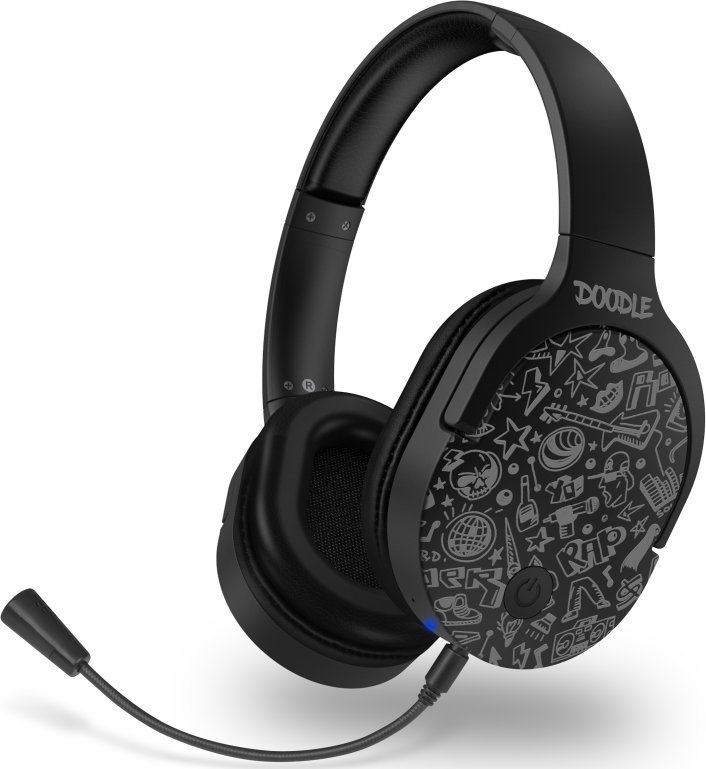 Słuchawki Connect IT Doodle Wireless Czarne (CHP-0800-DD) 1