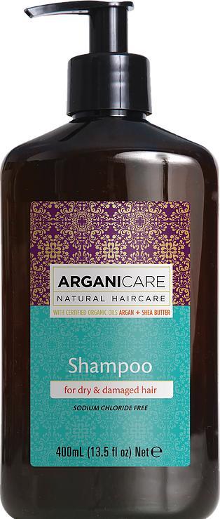 Arganicare ArganiCare Shea Butter Szampon do suchych i zniszczonych włosów 400 ml 1