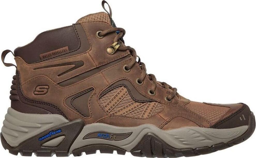 Buty trekkingowe męskie Skechers Arch Fit Recon - Percival brązowe r. 42 1/2 1