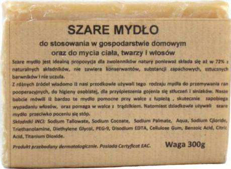CARMEN Carmen Szare Mydło 300G Do Mycia Ciała Włosów 1
