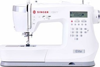 Maszyna do szycia Singer Singer Sewing Machine CE677 Elite Number of stitches 200, Number of buttonholes 6, White 1